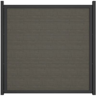 GroJa Hauptelement BasicLine Nova Quadratisch 180 cm x 180 cm Grey Ash Cut GroJa Hauptelement BasicLine Nova Quadratisch 180 cm x 180 cm Grey Ash Cut