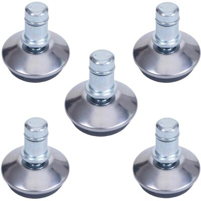 MCW 5er-Set Bodengleiter K74 Fußgleiter 11mm Silber MCW 5er-Set Bodengleiter K74 Fußgleiter 11mm Silber