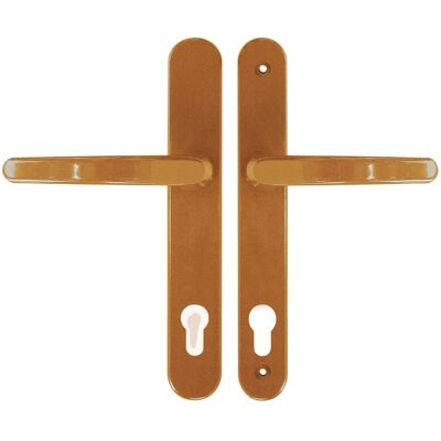 Roro Drücker-Garnitur Typ C Aluminium 92 mm Bergeiche Roro Drücker-Garnitur Typ C Aluminium 92 mm Bergeiche