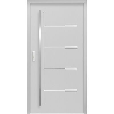 Splendoor Thermospace Sicherheits-Haustür ThermoSpace Oslo Prime RC2 Komfort Grau 110 x 210 cm L Splendoor Thermospace Sicherheits-Haustür ThermoSpace Oslo Prime RC2 Komfort Grau 110 x 210 cm L