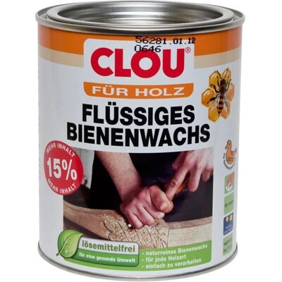 Clou Flüssiges Bienenwachs - Holzpflege - 750ml Clou Flüssiges Bienenwachs - Holzpflege - 750ml