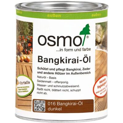 Osmo - Bangkirai Oil 016 - 0,75l - Decking - Außenholzöl Osmo - Bangkirai Oil 016 - 0,75l - Decking - Außenholzöl