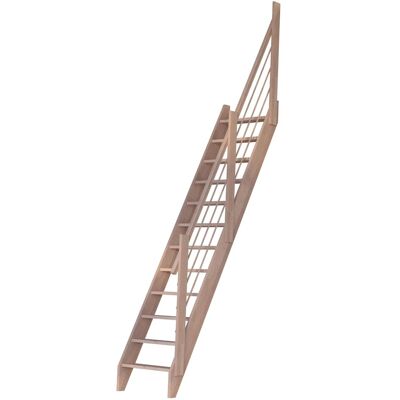 StarWood Treppen StarWood Treppe Buche 3000 Holz-Design-Geländer Basic FSC® StarWood Treppen StarWood Treppe Buche 3000 Holz-Design-Geländer Basic FSC®