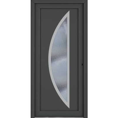 Roro Haustür OKE 1104 Kunststoff Weiß-Anthrazit 100 cm x 210 cm DIN R Roro Haustür OKE 1104 Kunststoff Weiß-Anthrazit 100 cm x 210 cm DIN R