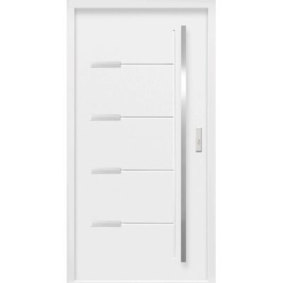 Splendoor Thermospace Haustür Thermospace Oslo Prime 110 cm x 210 cm Weiß Anschlag L Splendoor Thermospace Haustür Thermospace Oslo Prime 110 cm x 210 cm Weiß Anschlag L