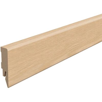 Egger Sockelleiste L733 Kubisch für Fußboden Baronia 6 cm Eiche Sand Egger Sockelleiste L733 Kubisch für Fußboden Baronia 6 cm Eiche Sand