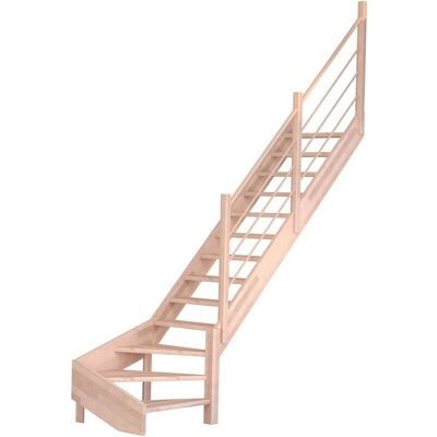 StarWood Treppen Treppe Mykonos Pro Buche Gewendelt R 90 cm Holz-Design-Geländer FSC® StarWood Treppen Treppe Mykonos Pro Buche Gewendelt R 90 cm Holz-Design-Geländer FSC®