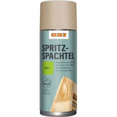 OBI Spritzspachtel Spray Beige matt 400 ml OBI Spritzspachtel Spray Beige matt 400 ml