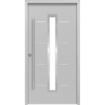 Splendoor Thermospace Sicherheits-Haustür ThermoSpace Milano Prime RC2 Komfort Grau 100 x 210 cm L Splendoor Thermospace Sicherheits-Haustür ThermoSpace Milano Prime RC2 Komfort Grau 100 x 210 cm L