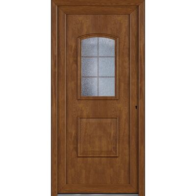 Roro Haustür OKE 1101 Kunststoff Weiß-Golden Oak 100 cm x 200 cm DIN R Roro Haustür OKE 1101 Kunststoff Weiß-Golden Oak 100 cm x 200 cm DIN R