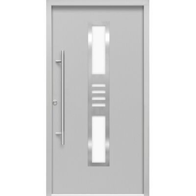 Splendoor Thermospace Haustür Thermospace Köln Prime 100 cm x 210 cm Grau Anschlag L Splendoor Thermospace Haustür Thermospace Köln Prime 100 cm x 210 cm Grau Anschlag L