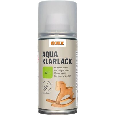 OBI Klarlack Spray Transparent matt wv 150 ml OBI Klarlack Spray Transparent matt wv 150 ml