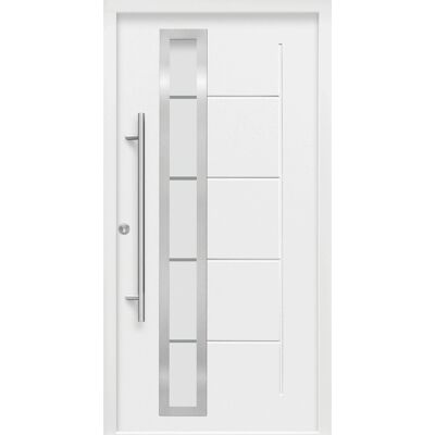 Splendoor Thermospace Haustür Thermospace Paris Prime 100 cm x 210 cm Weiß Anschlag L Splendoor Thermospace Haustür Thermospace Paris Prime 100 cm x 210 cm Weiß Anschlag L