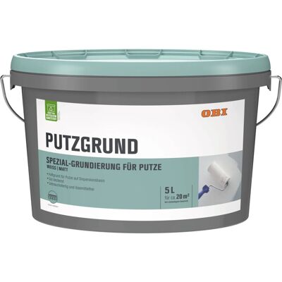 OBI Putzgrund Weiß matt 5 l OBI Putzgrund Weiß matt 5 l