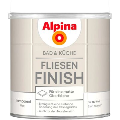 Alpina Fliesen-Finish Bad & Küche 2 Komponenten Matt 750 ml Alpina Fliesen-Finish Bad & Küche 2 Komponenten Matt 750 ml