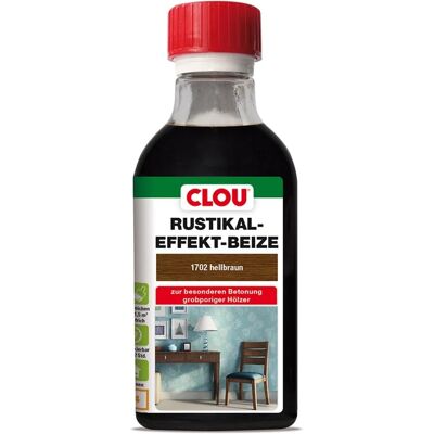 Clou Rustikaleffekt-Beize Hellbraun 250 ml Clou Rustikaleffekt-Beize Hellbraun 250 ml
