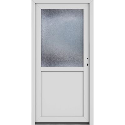 Roro Nebeneingangstür OKE 1155 Kunststoff 5FA Weiß 98 cm x 198 cm DIN R Roro Nebeneingangstür OKE 1155 Kunststoff 5FA Weiß 98 cm x 198 cm DIN R