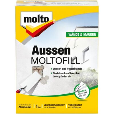 Molto Außen Moltofill Außen-Spachtelpulver 1 kg Molto Außen Moltofill Außen-Spachtelpulver 1 kg