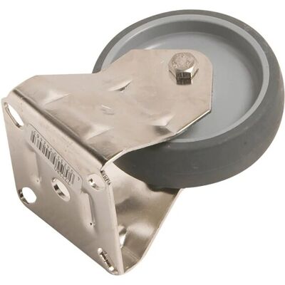 OBI App.-Bockrolle mit Platte Edelstahl Ø 75 mm 50 kg OBI App.-Bockrolle mit Platte Edelstahl Ø 75 mm 50 kg