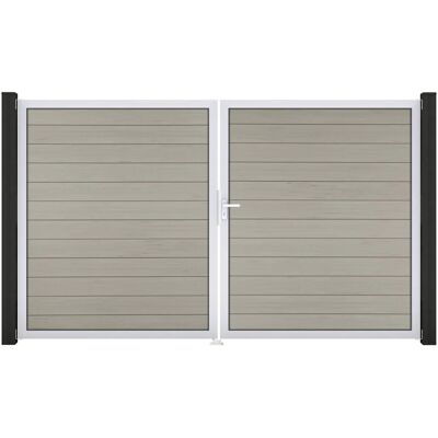 GroJa Solid Steckzaun Tor DIN Rechts EV1 Terra GroJa Solid Steckzaun Tor DIN Rechts EV1 Terra