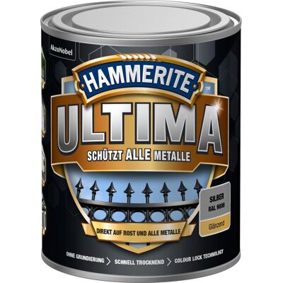AkzoNobel - Hammerite Ultima - Silber - Metal paint AkzoNobel - Hammerite Ultima - Silber - Metal paint