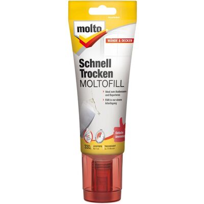 Molto Schnell Trocken Moltofill Innen-Fertigspachtel 330 g Molto Schnell Trocken Moltofill Innen-Fertigspachtel 330 g