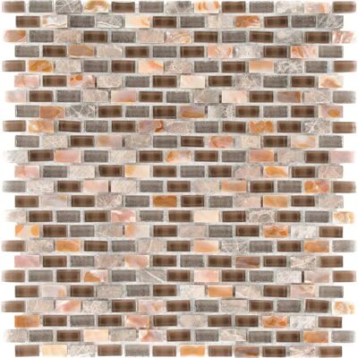Mosaik Glas Stein 5th Avenue Dark 28,5 cm x 28,5 cm Mosaik Glas Stein 5th Avenue Dark 28,5 cm x 28,5 cm