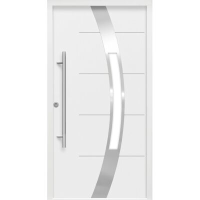 Splendoor Thermospace Sicherheits-Haustür ThermoSpace Prime Prag RC2 Weiß 110 x 210 cm Anschlag L Splendoor Thermospace Sicherheits-Haustür ThermoSpace Prime Prag RC2 Weiß 110 x 210 cm Anschlag L