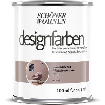 Schöner Wohnen Designfarben Romantisches Pfingstrosen 100 ml Schöner Wohnen Designfarben Romantisches Pfingstrosen 100 ml