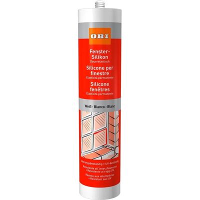 OBI Fenster-Silikon Weiß 310 ml OBI Fenster-Silikon Weiß 310 ml