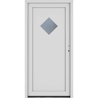 Roro Nebeneingangstür OKE 1151 Kunststoff 5FA Weiß 98 cm x 198 cm DIN R Roro Nebeneingangstür OKE 1151 Kunststoff 5FA Weiß 98 cm x 198 cm DIN R