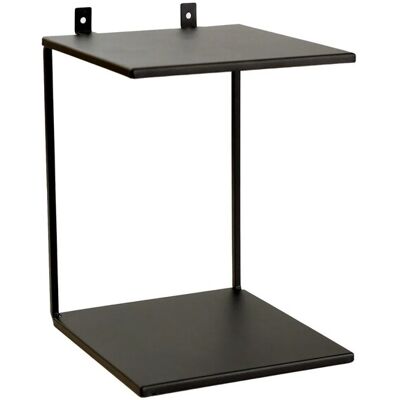 Denpanels Doppelregal für Akustikpaneel inkl. Schrauben 15 cm x 16,3 cm Schwarz Denpanels Doppelregal für Akustikpaneel inkl. Schrauben 15 cm x 16,3 cm Schwarz