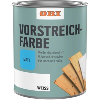 OBI Vorstreichfarbe Weiß matt 2 l OBI Vorstreichfarbe Weiß matt 2 l