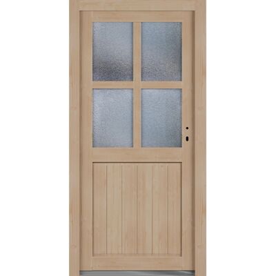 Roro Nebeneingangstür OHE 1007 Fichte 98 cm x 198 cm DIN R Roro Nebeneingangstür OHE 1007 Fichte 98 cm x 198 cm DIN R
