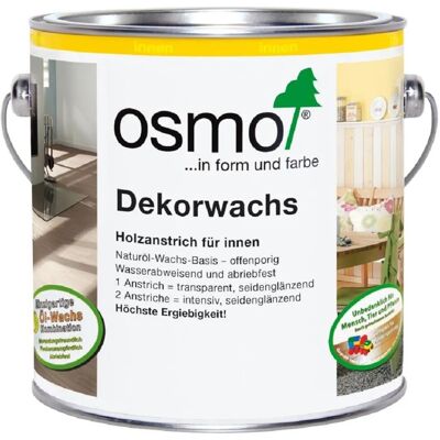 Osmo - Dekorwachs Nr. 3188 Schnee - Schnee - 2.5l - Wood finish Osmo - Dekorwachs Nr. 3188 Schnee - Schnee - 2.5l - Wood finish