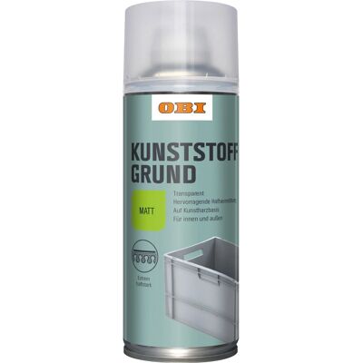 OBI Kunststoff-Grundierung Spray Transparent matt 400 ml OBI Kunststoff-Grundierung Spray Transparent matt 400 ml