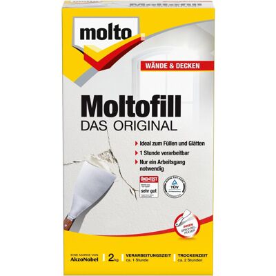 Molto Moltofill Spachtelpulver Innen 2 kg Molto Moltofill Spachtelpulver Innen 2 kg