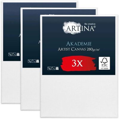 Artina Akademie Keilrahmen 70x100cm FSC 3tlg Artina Akademie Keilrahmen 70x100cm FSC 3tlg