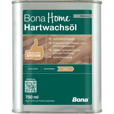 Bona Home Hartwachsöl glänzend 750 ml Bona Home Hartwachsöl glänzend 750 ml