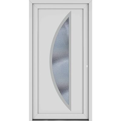 Roro Haustür OKE 1104 Kunststoff Weiß 100 cm x 210 cm DIN R Roro Haustür OKE 1104 Kunststoff Weiß 100 cm x 210 cm DIN R