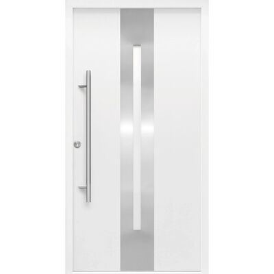 Splendoor Thermospace Haustür Thermospace Dublin Prime 100 cm x 210 cm Weiß Anschlag L Splendoor Thermospace Haustür Thermospace Dublin Prime 100 cm x 210 cm Weiß Anschlag L