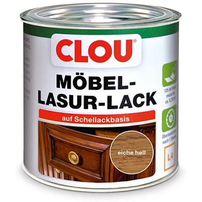 Clou Möbel-Lasur-Lack Eiche Hell 125 ml Clou Möbel-Lasur-Lack Eiche Hell 125 ml