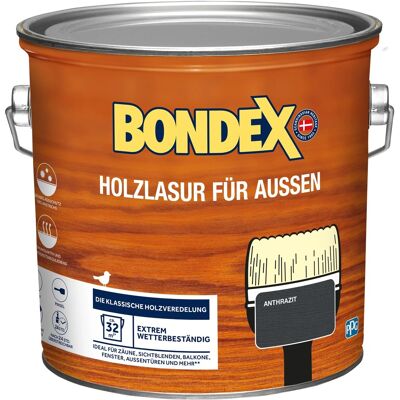 Bondex Holzschutzlasur Außen - Wetterfest, UV & Atmungsaktiv Bondex Holzschutzlasur Außen - Wetterfest, UV & Atmungsaktiv