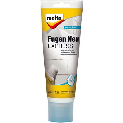 Molto Fugen Neu Express mit Dosierschwamm 220 ml Molto Fugen Neu Express mit Dosierschwamm 220 ml