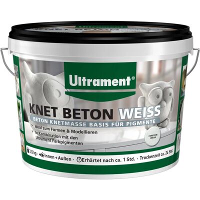 Ultrament Knet Beton 2,5 kg Weiß Ultrament Knet Beton 2,5 kg Weiß
