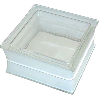 Fuchs Design Betonglas Vollsicht 1-Seitig Satiniert 19 cm x 19 cm x 10 cm Fuchs Design Betonglas Vollsicht 1-Seitig Satiniert 19 cm x 19 cm x 10 cm