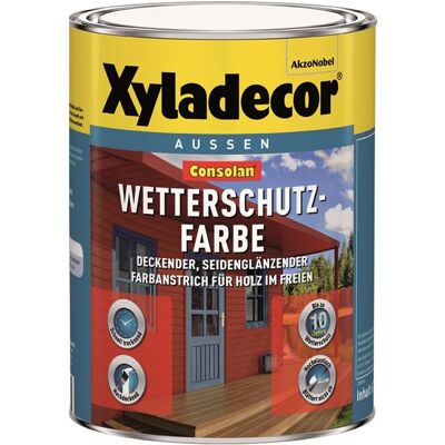 Xyladecor Consolan Wetterschutzfarbe Anthrazitgrau 750 ml Xyladecor Consolan Wetterschutzfarbe Anthrazitgrau 750 ml