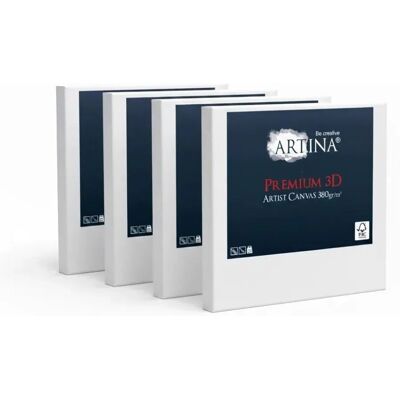 Artina Premium 3D Keilrahmen 24x30cm FSC 4tlg Artina Premium 3D Keilrahmen 24x30cm FSC 4tlg