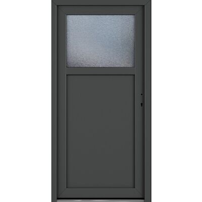 Roro Nebeneingangstür OKE 1154 Kunststoff 5FA Weiß-Anthr. 88 cm x 198 cm DIN R Roro Nebeneingangstür OKE 1154 Kunststoff 5FA Weiß-Anthr. 88 cm x 198 cm DIN R