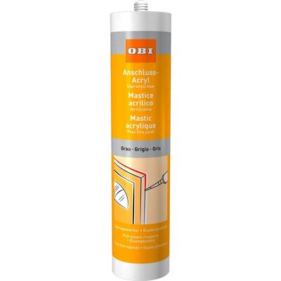 OBI Anschluss-Acryl Grau 310 ml OBI Anschluss-Acryl Grau 310 ml